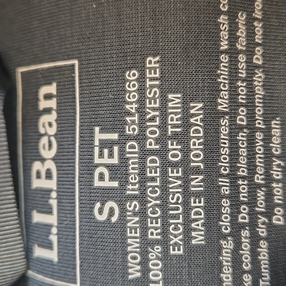 NWT L.L. Bean Sherpa Mountain Pile Fleece Coat Jacket Size Small Petite SP - Picture 10 of 12